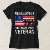 Proud Daughter Vietnam War Veteran for Matching wi T-shirt (Design voorkant)