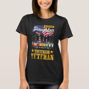 Proud Daughter Vietnam War Veteran for Matching wi T-shirt