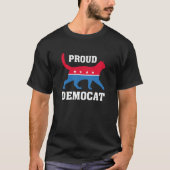 Proud Democat T-shirt (Voorkant)