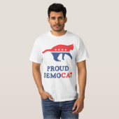 Proud DemoCat T-shirt (Voorkant volledig)