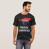 Proud DemoCat T-shirt (Voorkant volledig)