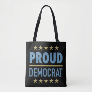 Proud Democraat Tote Bag