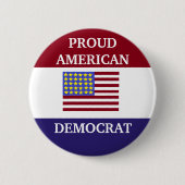 PROUD DEMOCRAT BUTTON (Voorkant)