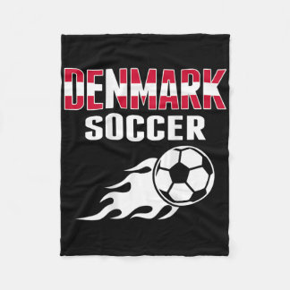 Proud Denmark Soccer Lovers Jersey - Danish Footll Fleece Deken