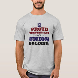 Proud Descendant van een EU-soldaat T-shirt