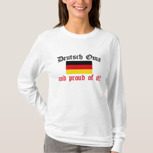 Proud Deutsch Oma T-shirt