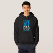 Proud Disk Golf Dad Hoodie (Voorkant volledig)