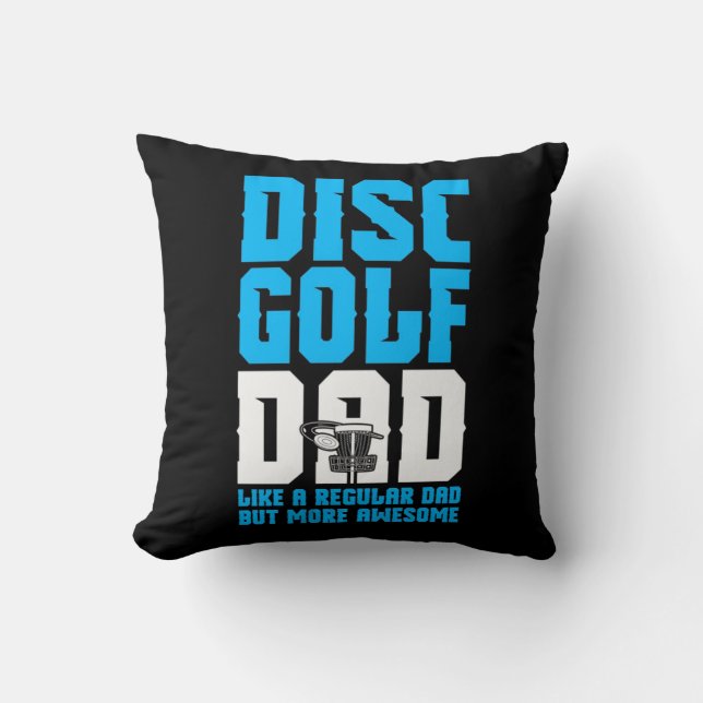 Proud Disk Golf Dad Kussen (Voorkant)