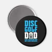 Proud Disk Golf Dad Magneet (Voorkant / Achterkant)