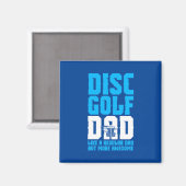 Proud Disk Golf Dad Magneet (Voorkant / Achterkant)