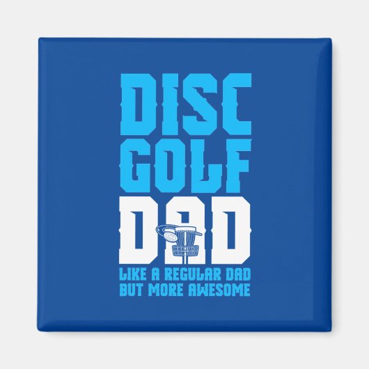 Proud Disk Golf Dad Magneet (Voorkant)