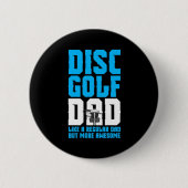 Proud Disk Golf Dad Ronde Button 5,7 Cm (Voorkant)