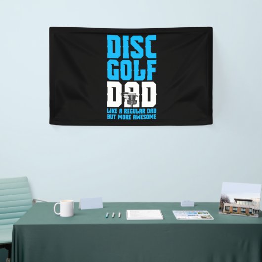 Proud Disk Golf Dad Spandoek (Beurs)