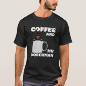 Proud Dobie mama papa Doberman Mok een koffie en m T-shirt (Voorkant)