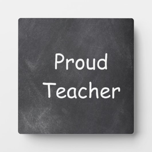 Proud docer Chalkboard Design Gift Idee Fotoplaat (Voorkant)