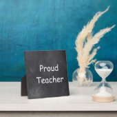 Proud docer Chalkboard Design Gift Idee Fotoplaat (Insitu)