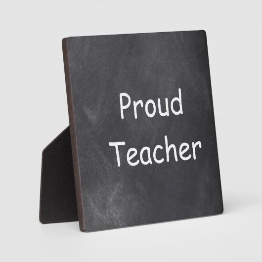 Proud docer Chalkboard Design Gift Idee Fotoplaat (Voorkant)