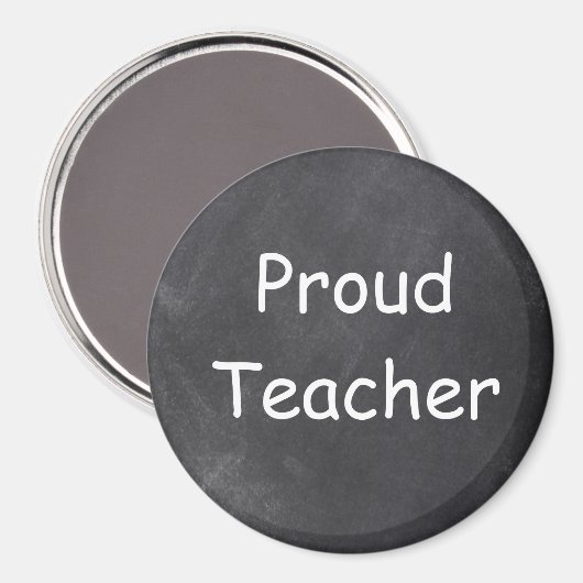 Proud docer Chalkboard Design Gift Idee Magneet (Voorkant / Achterkant)