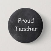 Proud docer Chalkboard Design Gift Idee Ronde Button 5,7 Cm (Voorkant)
