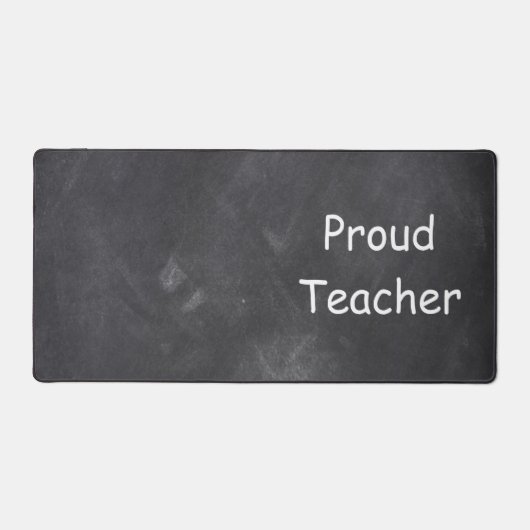 Proud docer-chalkboard ontwerpklasse Decoratie Bureaumat (Voorkant)