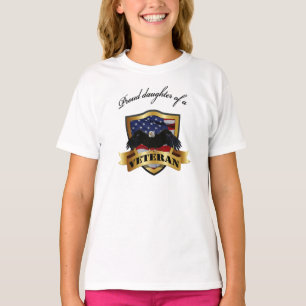 Proud dochter van een Veteraan T-shirt