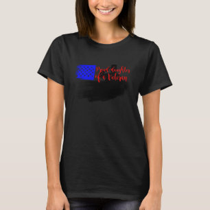 Proud-dochter van een Veteranes Daughter Idee T-shirt