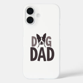 Proud Dog Dad Apparel & Accessories iPhone 16 Hoesje