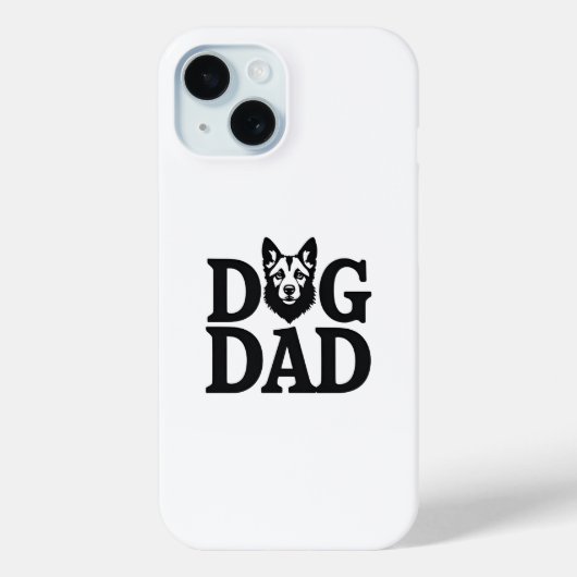 Proud Dog Dad Apparel & Accessories Case-Mate iPhone Case (Achterkant)