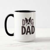 Proud Dog Dad Apparel & Accessories Mok (Links)