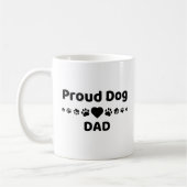 Proud Dog Dad Coffee Mug Koffiemok (Links)