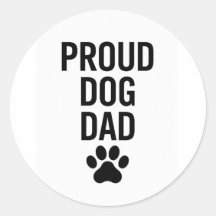 Proud Dog Dad - Funny Pet Lover Gift voor mannen