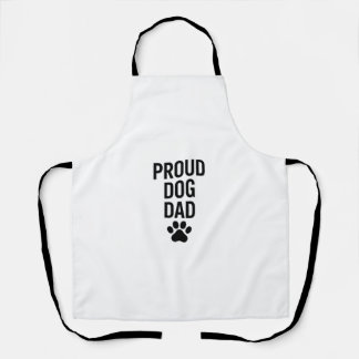 Proud Dog Dad - Funny Pet Lover Gift voor mannen Schort