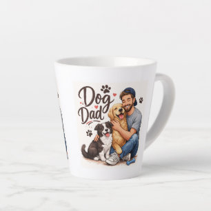 Proud Dog Dad Koffiemok – Perfect Cadeau voor Hond Latte Mok