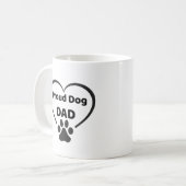 Proud Dog Dad Mug Koffiemok (Voorkant links)
