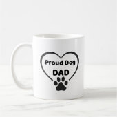 Proud Dog Dad Mug Koffiemok (Links)