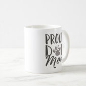 Proud Dog Mama Koffiemok (Voorkant rechts)