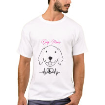 Proud Dog Mom - Minimalistisch Shirt voor huisdier