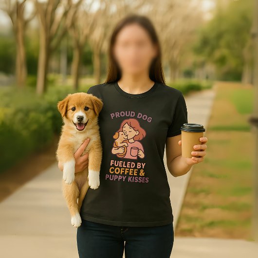 Proud Dog Mom - Schattige Funny Pet Lover T-shirt