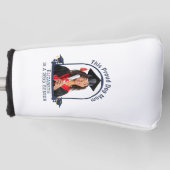 Proud Dog Mum is een Senior - Custom Afstuderen Golfheadcover (Voorkant)