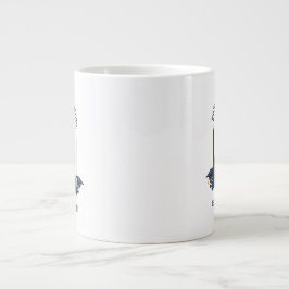 Proud Dog Mum is een Senior - Custom Afstuderen Grote Koffiekop