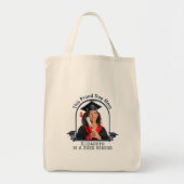 Proud Dog Mum is een Senior - Custom Afstuderen Tote Bag (Voorkant)