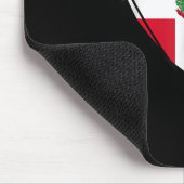 Proud Dominican Boy Girl Aunt Dad Mama Cool Flag H Muismat (Hoek)