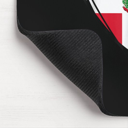 Proud Dominican Boy Girl Aunt Dad Mama Cool Flag H Muismat (Hoek)