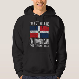 Proud Dominican Roots Dominicaanse Republiek Vlag Hoodie