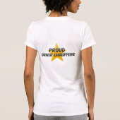 Proud Driver Chauffeur T-shirt (Achterkant)