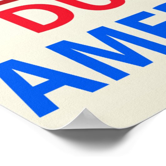 Proud Dutch American Poster (Hoek)