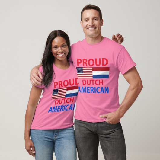 Proud Dutch American T-shirt (Unisex)