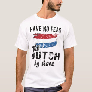 Proud Dutch Heritage Netherlands Roots Dutch T-shirt