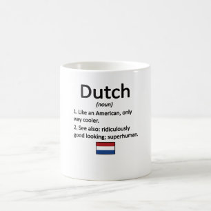 Proud Dutch Roots Nederland vlag Nederlands erfgoe Koffiemok