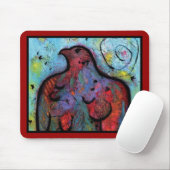 Proud Eagle Mousepad - 9,25 x 7,75 inch Muismat (Met muis)